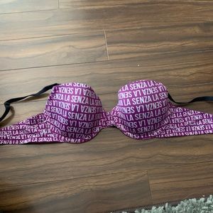 Purple bra